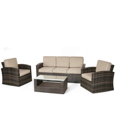 Grenada Outdoor 3 Seat Sofa Set